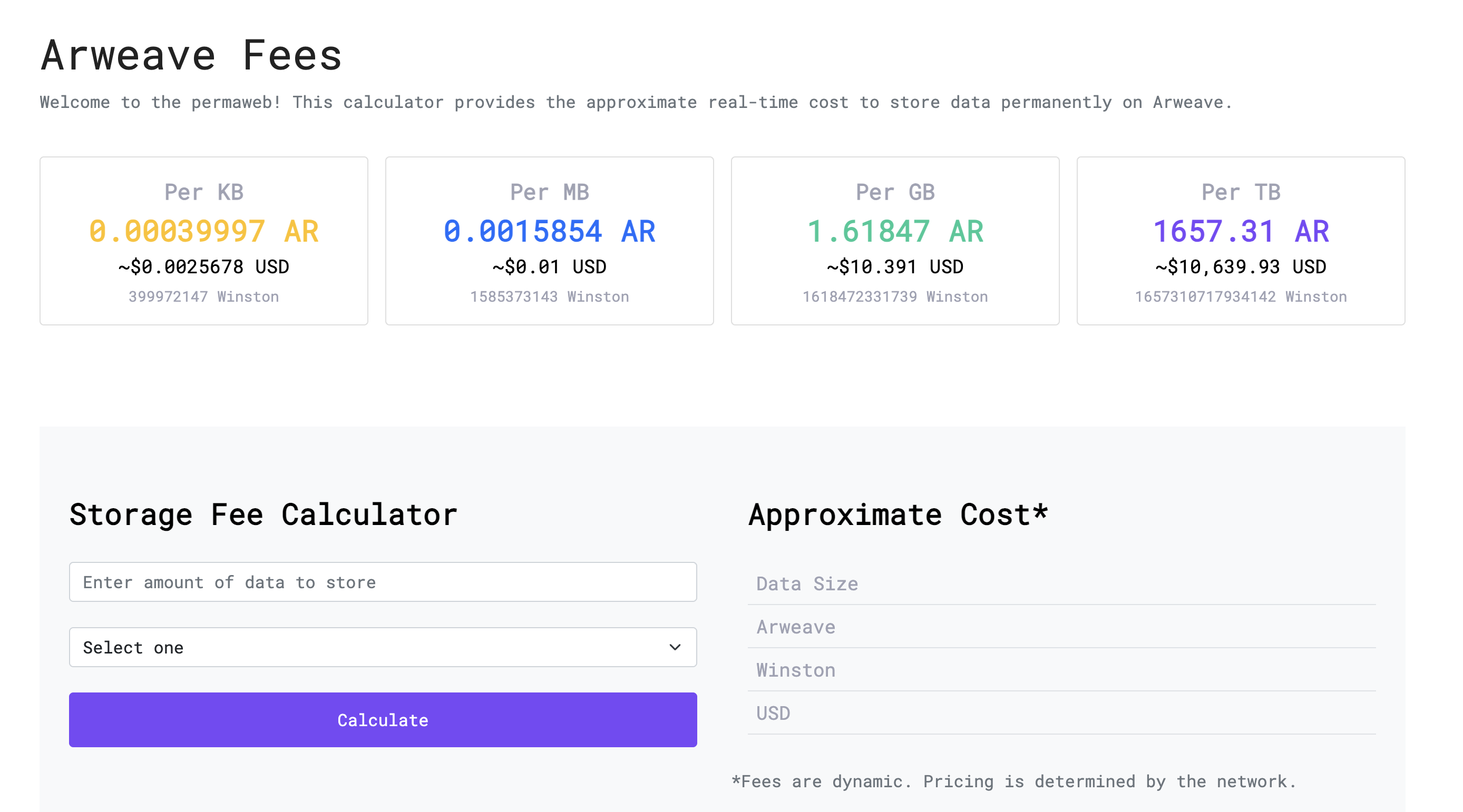 AR Fees