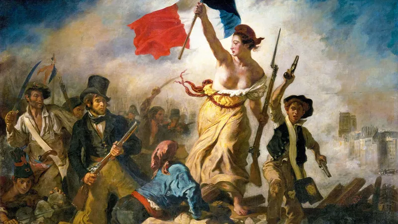 Liberty Leading the People (Eugène Delacroix, 1830)